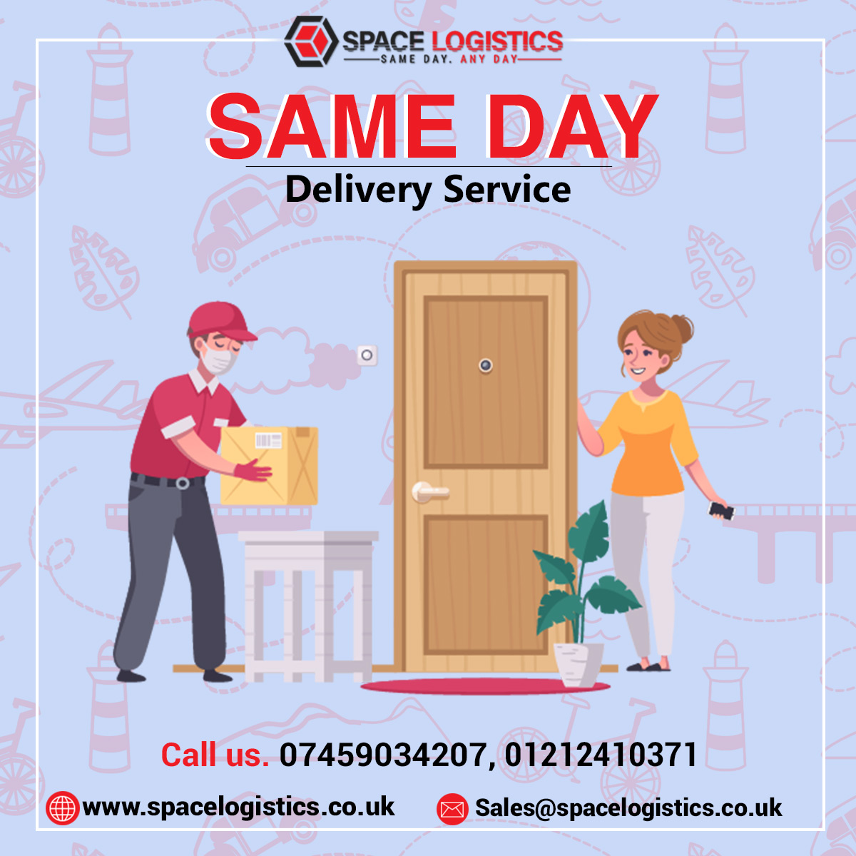 Same Day Delivery Courier Service In London